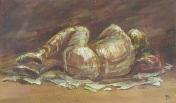 Романков В.О. Спиной к миру. 2002г.