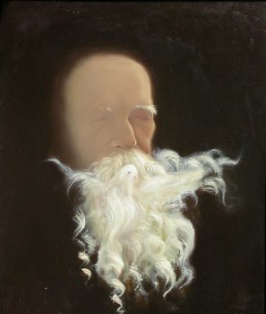 Роговцев Ю.П. Старик и голубь. 2003г.