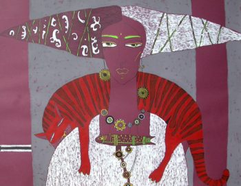 Бабушкина И. А. Кошка. 2004.